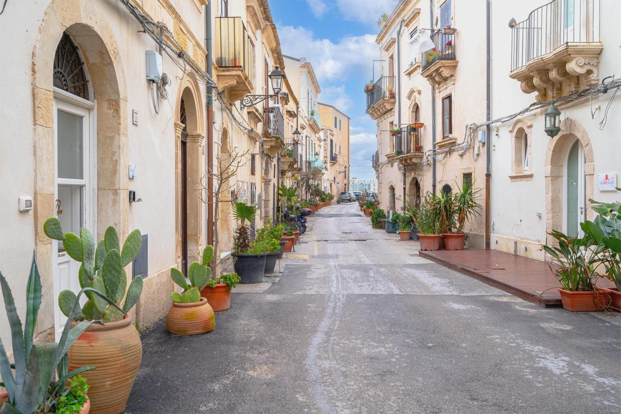 Apartament La Casa Di Eva In Via Nizza Syrakuzy Zewnętrze zdjęcie